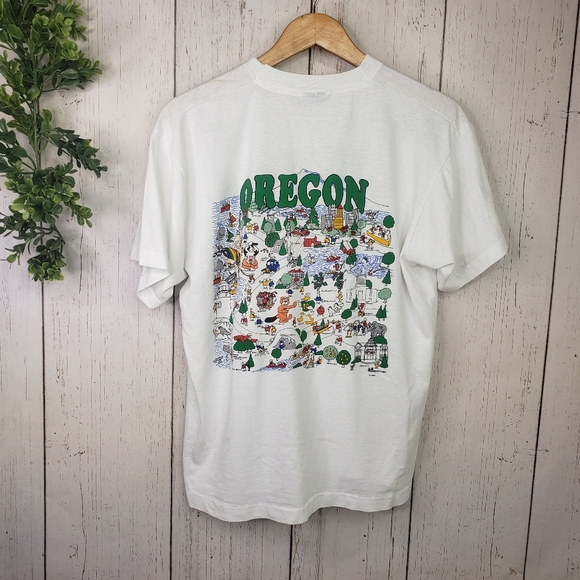 Screen Stars Other - Vintage Oregon cities t shirt Screen Stars single